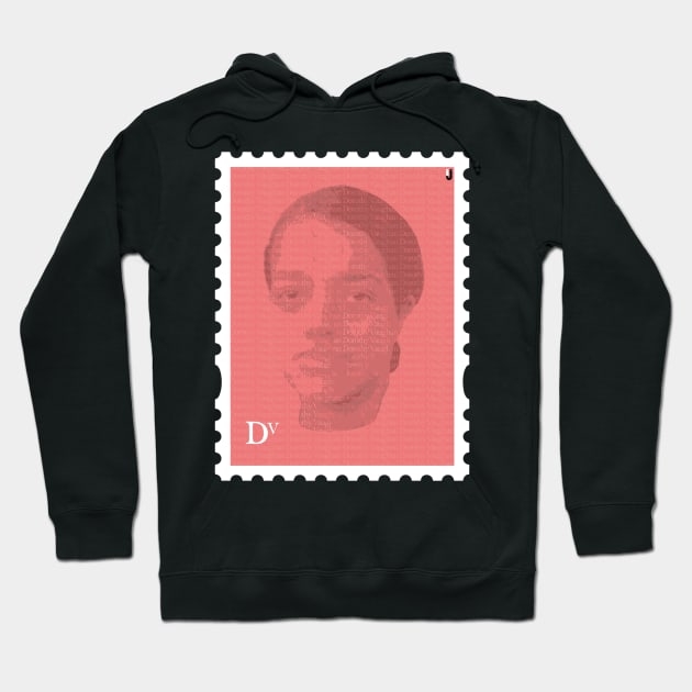 Dorothy Vaughan Stamp Hoodie by ArtOfGrime